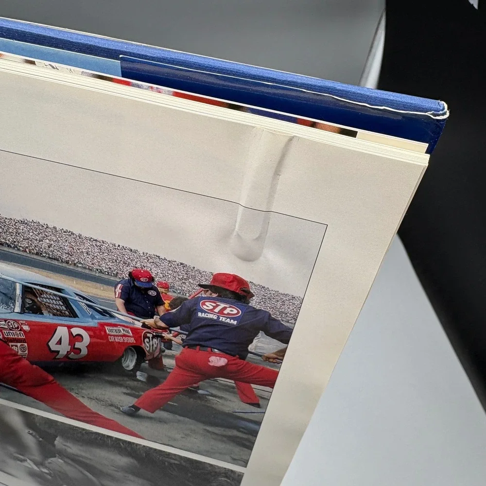 American Stock Car Racers Book Dale Earnhardt NASCAR Racing Photography 1997 Vtg